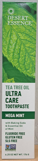 Desert Essence - Tea Tree Oil Ultra Care - Mega Mint
